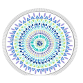 Mandala Round Roundie Beach